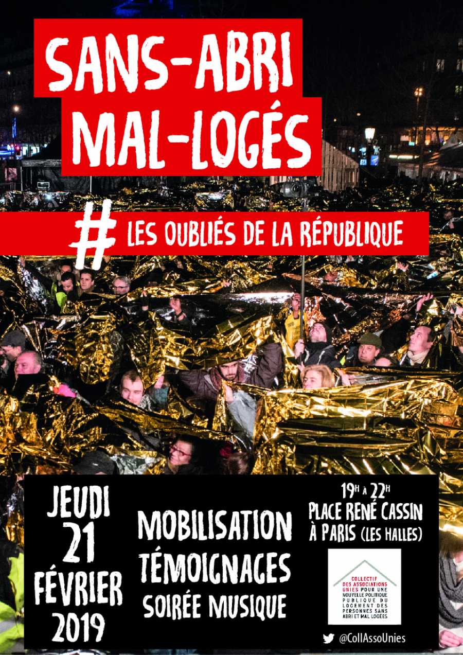 Mobilisation du CAU le 21 février 2019