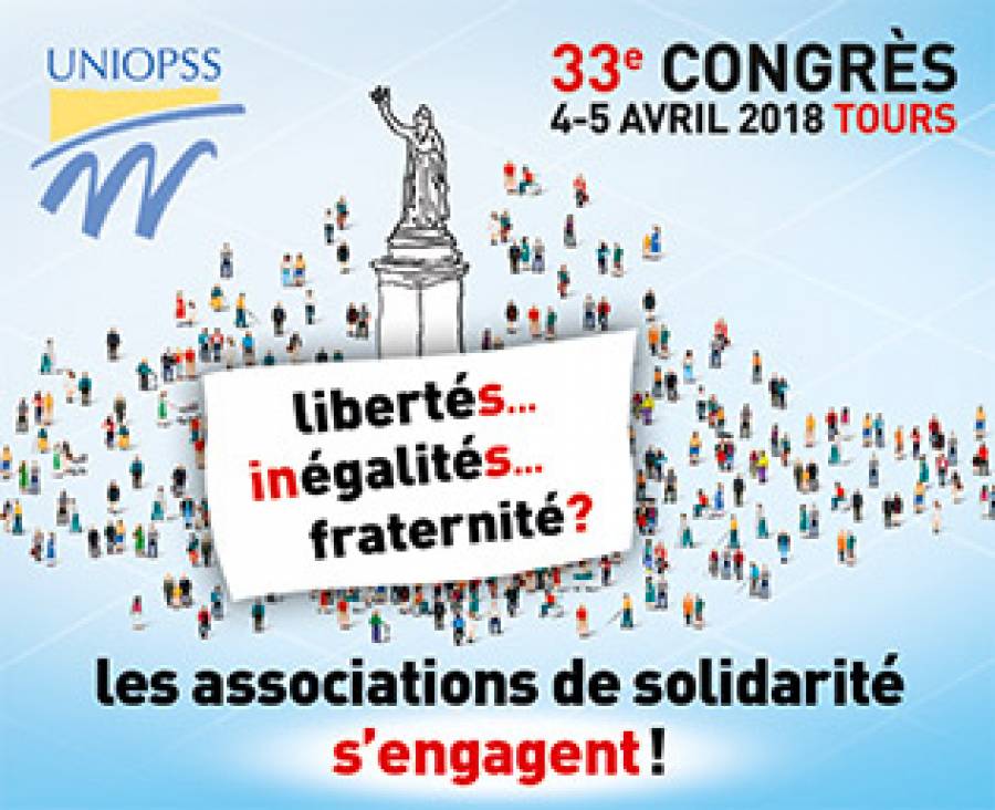 4-5 Avril 2018 à Tours - 33ème Congrès de l&#039;Uniopss